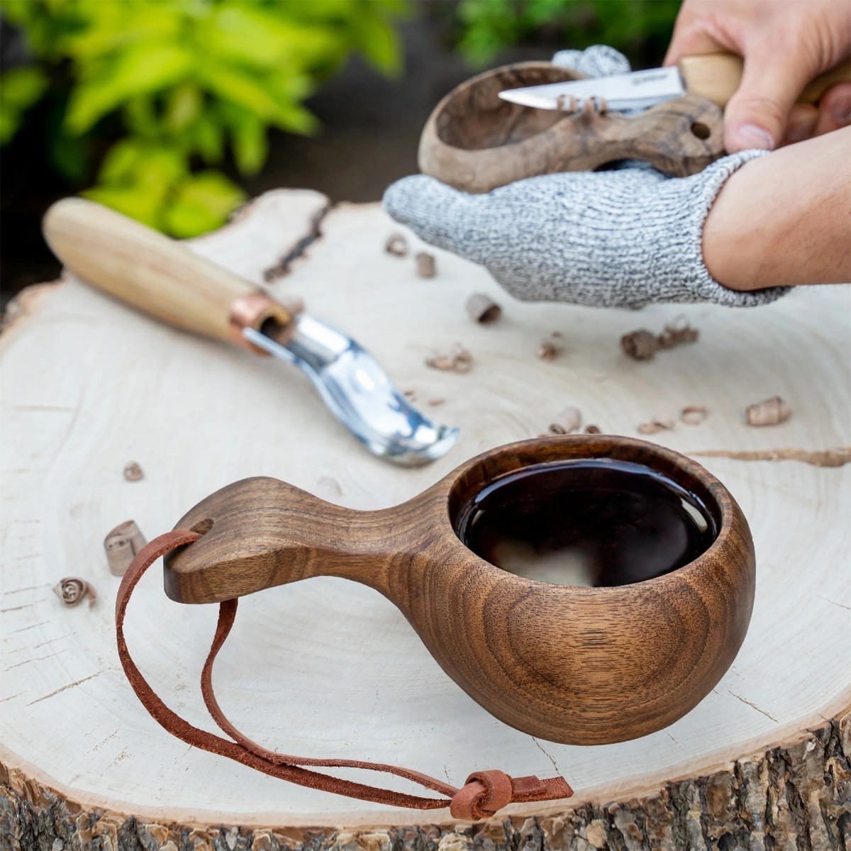 Beaver Craft Cutting Set - Gör din egen Kuksa Nak og Æd-kopp