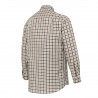 Beretta Bryggen Shirt - Klassisk bomullsskjorta för jakt och friluftsliv - Grå/Brunrutig Rutig