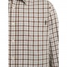 Beretta Bryggen Shirt - Klassisk bomullsskjorta för jakt och friluftsliv - Grå/Brunrutig Rutig
