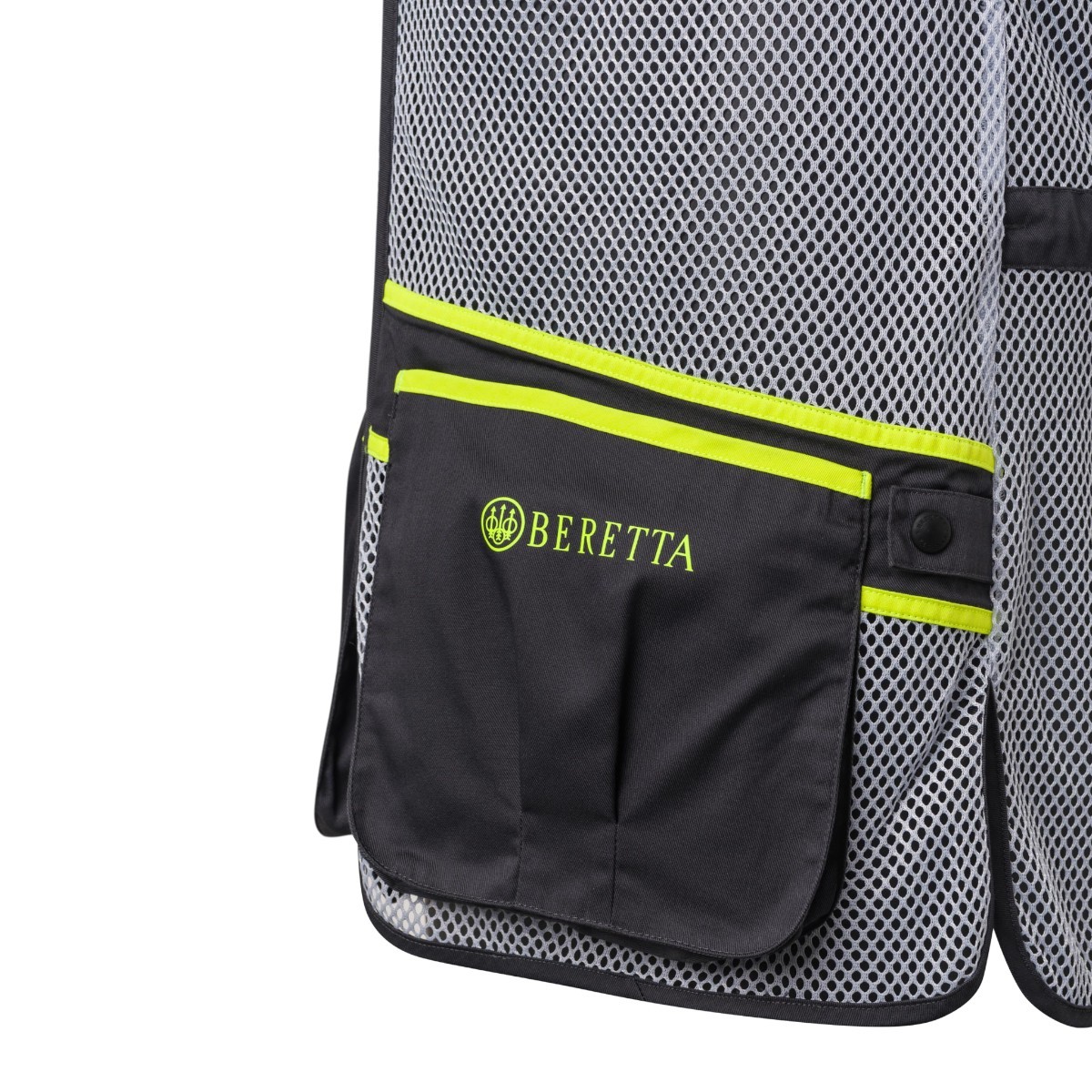 Beretta Skjutväst i heltäckande mesh - Svart/Grå Ebony