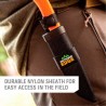 Outdoor Edge: Swingblade - Kniv med insektsöppnare. Orange i färgen