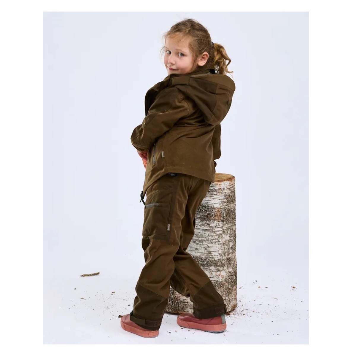 Pinewood Furudal Retriever Aktiv byxa barn - H.Brown/Suede Brown