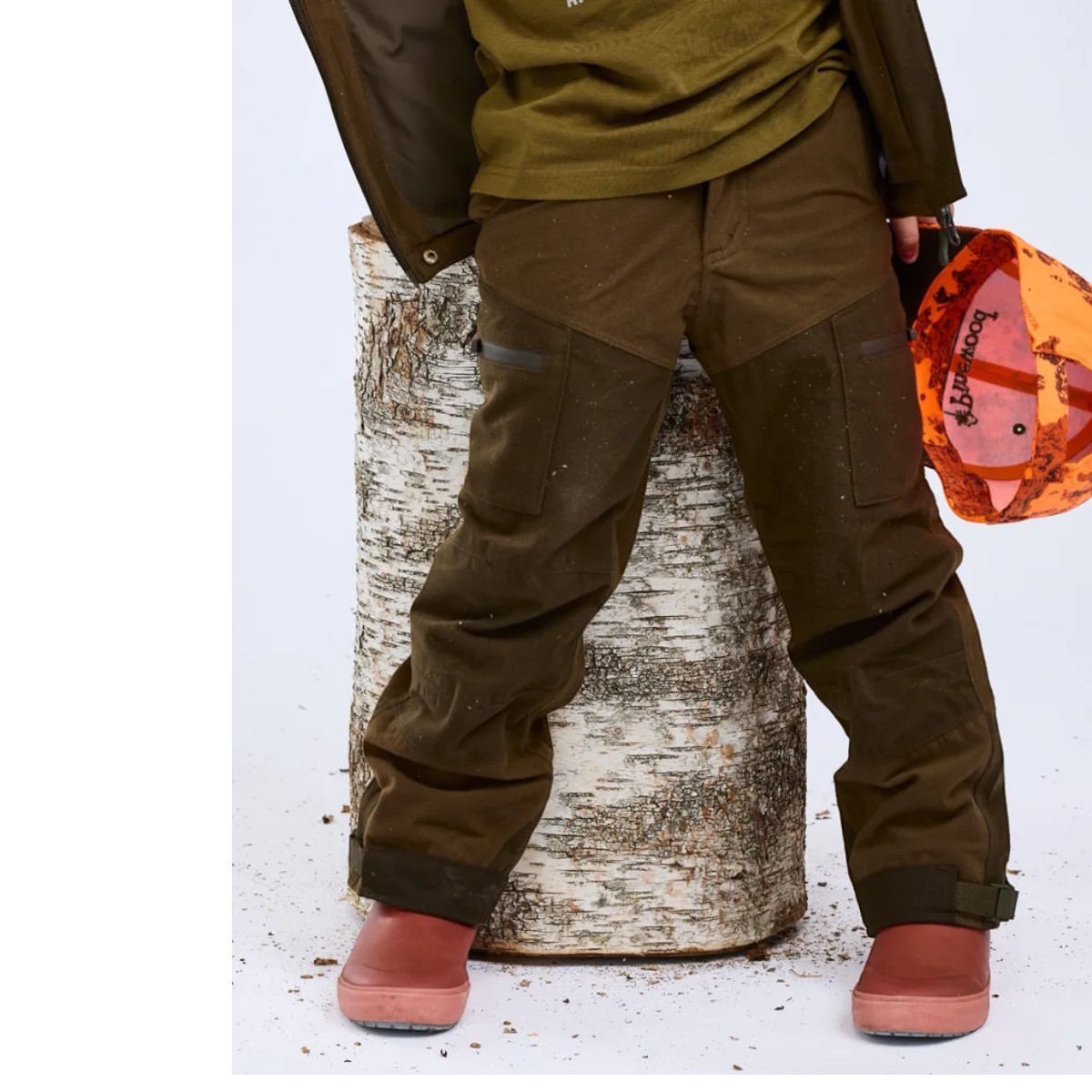 Pinewood Furudal Retriever Aktiv byxa barn - H.Brown/Suede Brown