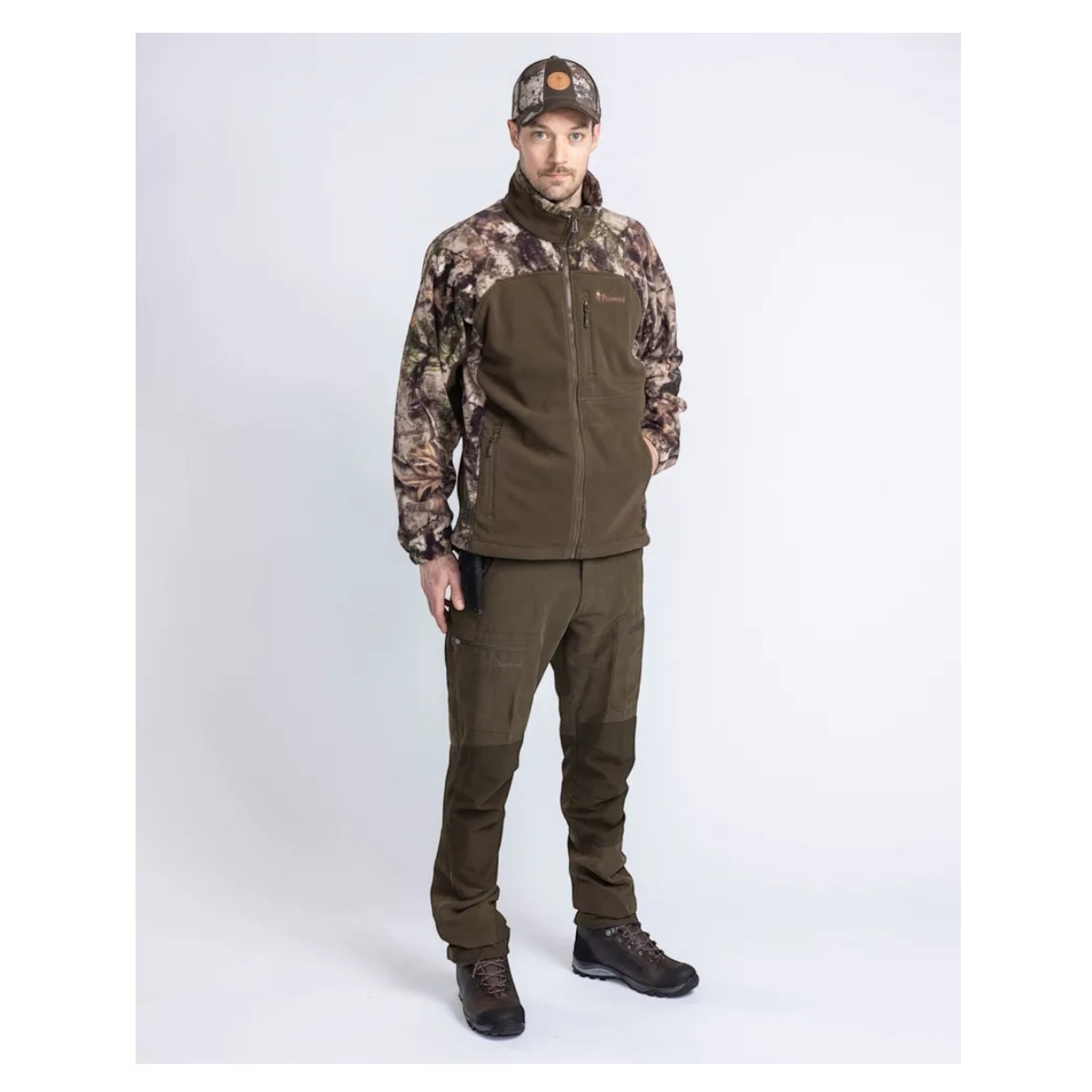Pinewood Furudal Hunters Camou fleecejacka - Atera Camou/H.Green