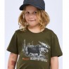 Pinewood Moose barn-T-shirt - ekologisk T-shirt för barn