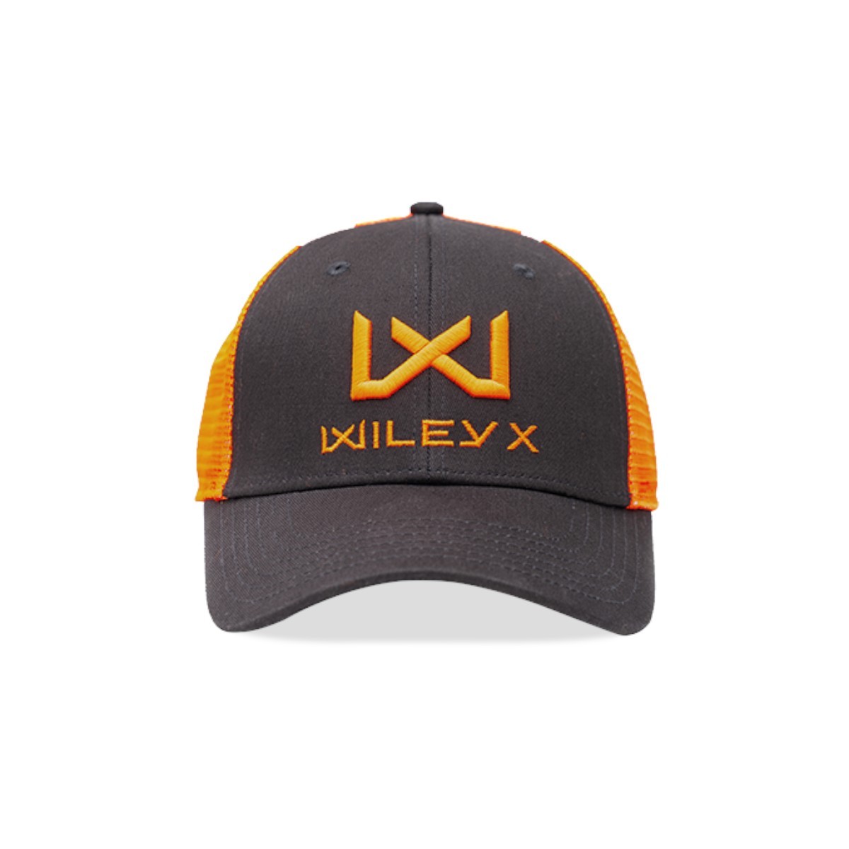 Wiley X Trucker-keps - Mörkgrå/Signalorange med WX-logotyp