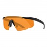 Wiley X Saber Advanced skyddsglasögon - Mattsvart båge med Light Rust-glas