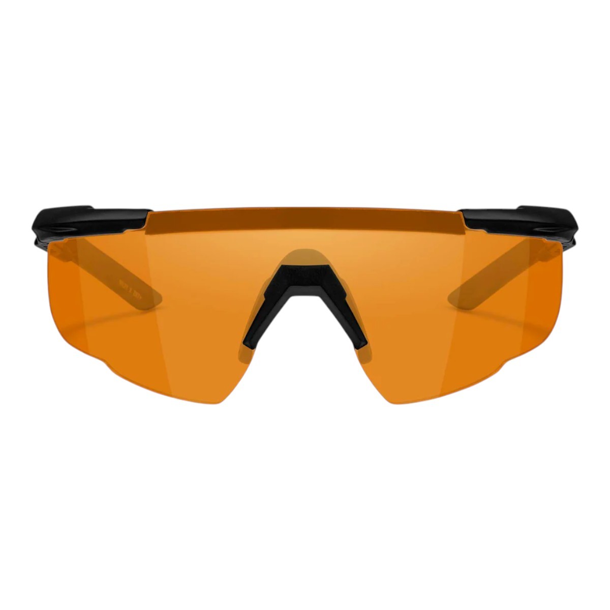 Wiley X Saber Advanced skyddsglasögon - Mattsvart båge med Light Rust-glas