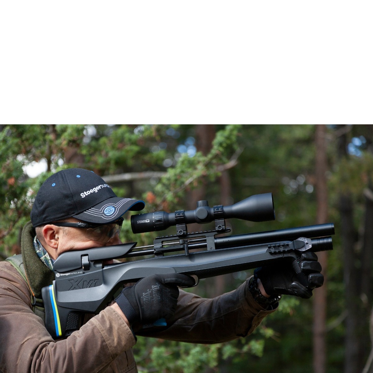 Stoeger XM1 Bullpup PCP luftgevär Combo 4,5 mm - 3-9x40 AO + 2 magasin
