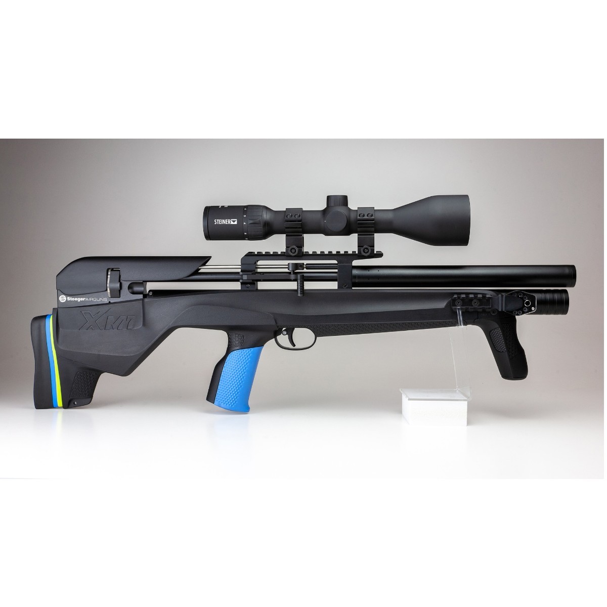 Stoeger XM1 Bullpup PCP luftgevär Combo 4,5 mm - 3-9x40 AO + 2 magasin
