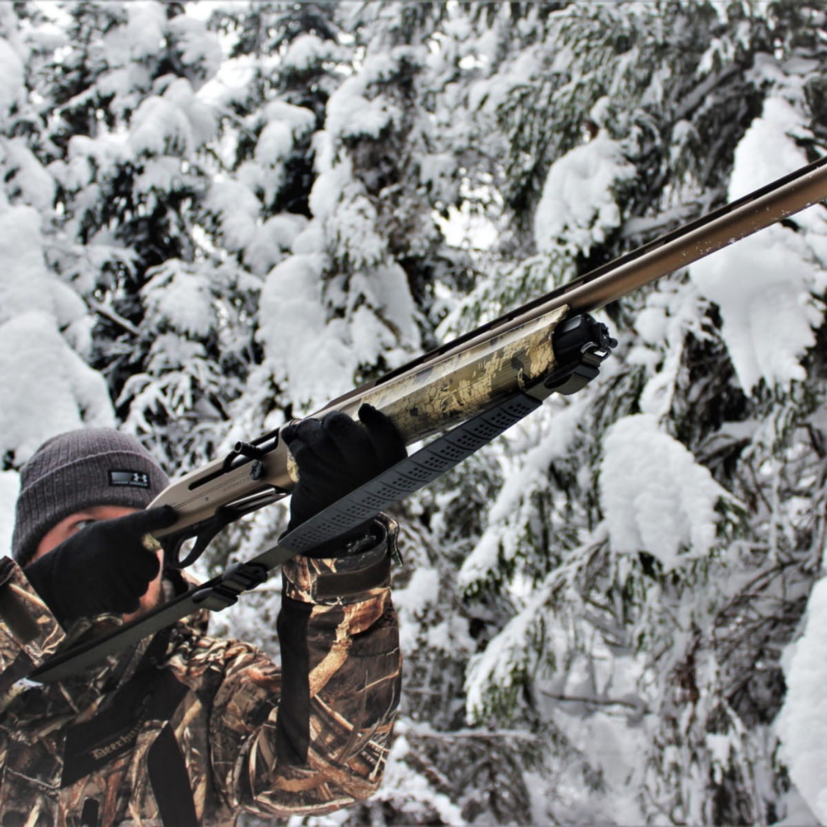 3HGR SHOTGUNNER Hagelgevärsrem Grön