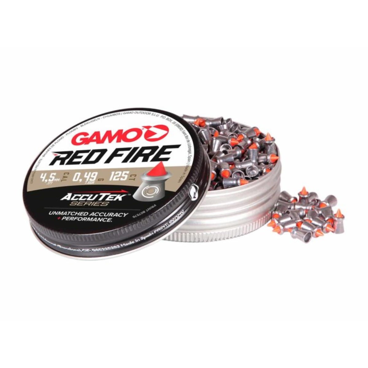 GAMO AccuTek Red Fire 4,5 mm luftgevärshagel