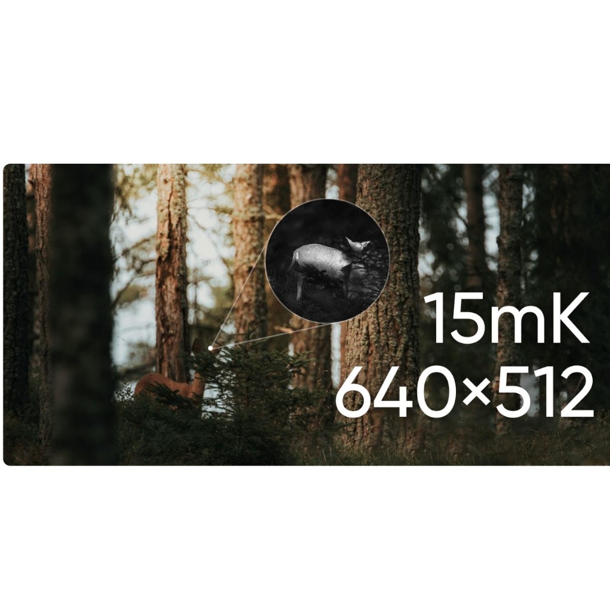 HikMicro Lynx 3.0 LQ35L - termisk kamera med laseravståndsmätare