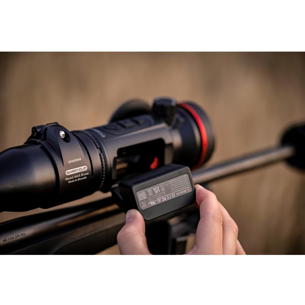 Hikmicro Thunder 3.0 TQ50CL Termisk Clip - On med avståndsmätare