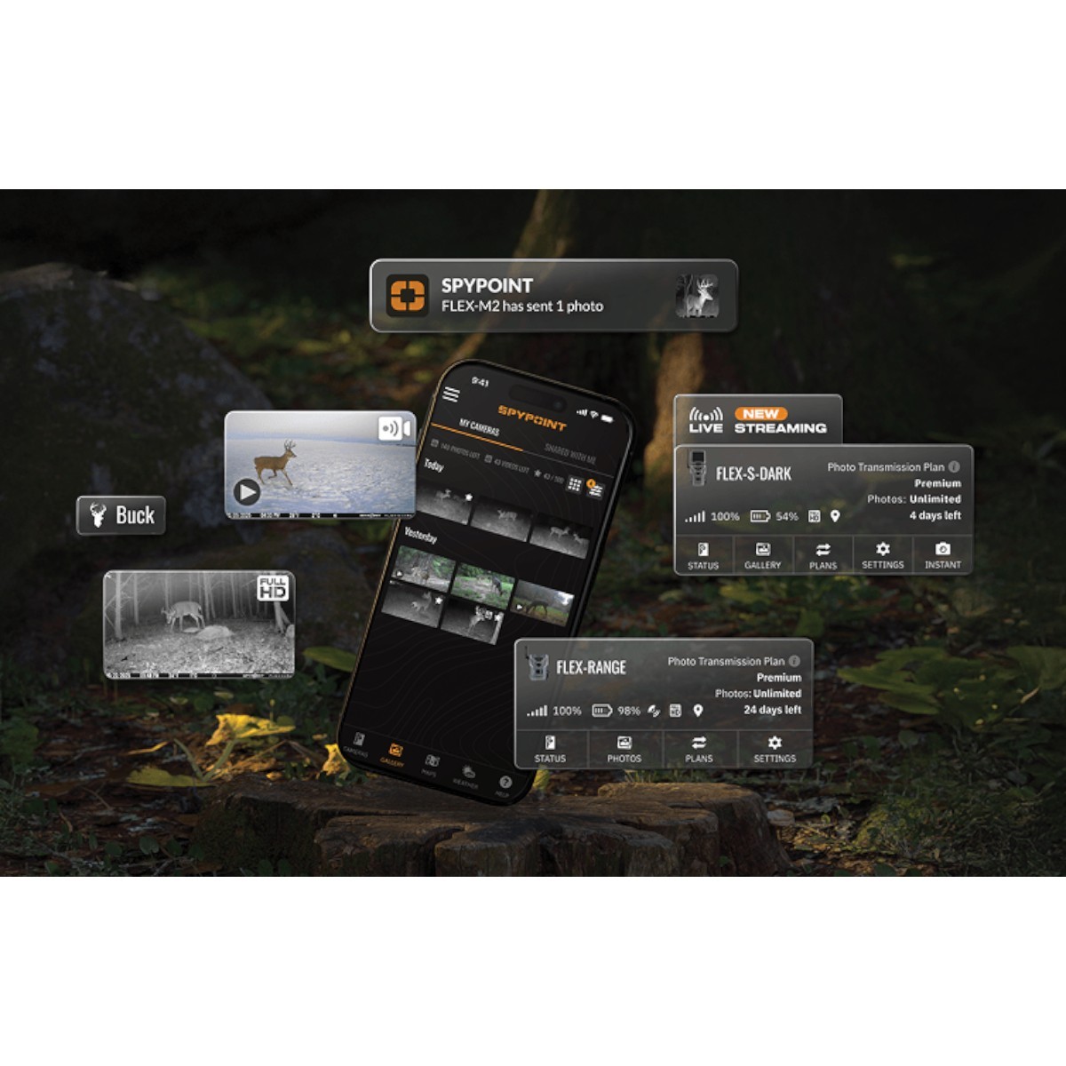 SPYPOINT FLEX-M2 viltkamera med 4G