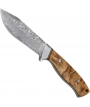 Parforce Ingrata - Outdoorkniv i Damaskus-stål