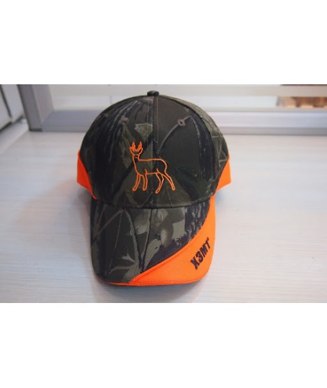 X3M1 Keps Hjort med orange front