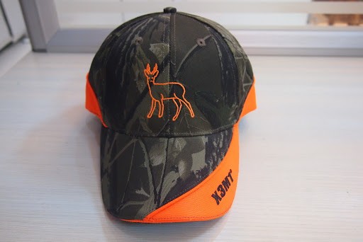X3M1 Keps Hjort med orange front