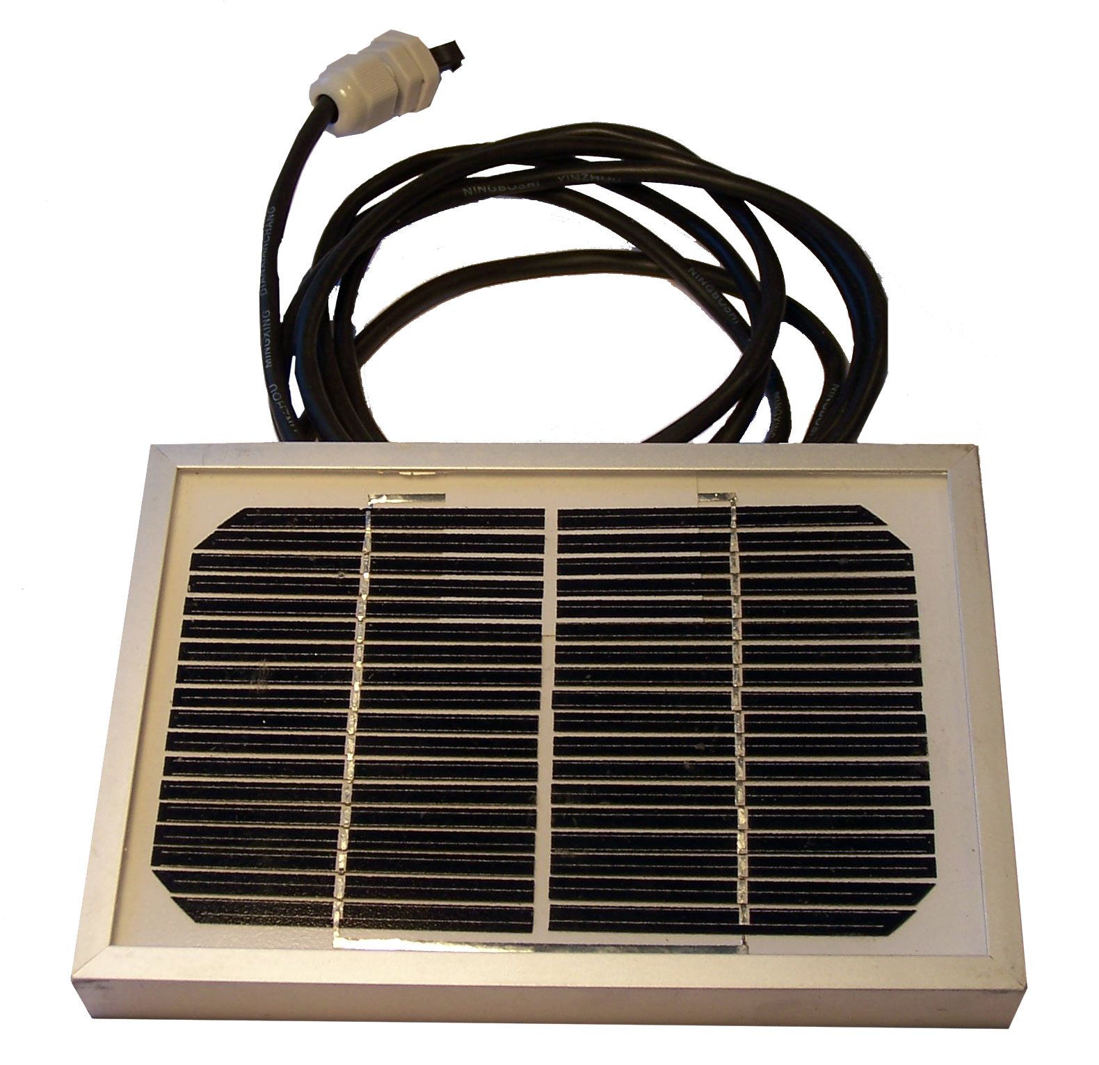 Solpanel 10W för 12 volts varuautomat