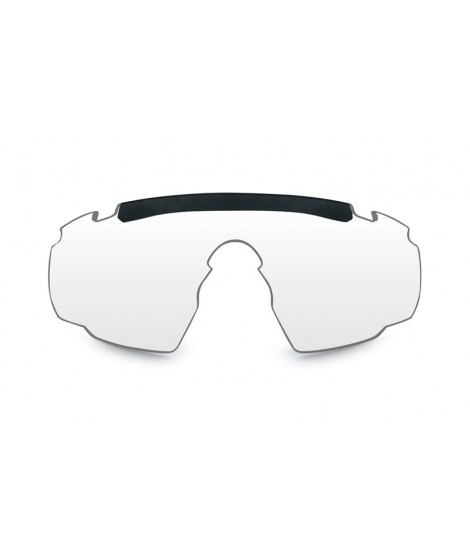 Wiley X Saber Advanced skyddsglasögon - Mattsvart båge med Smoke, Clear och Light Rust