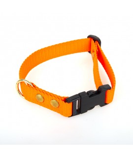 Krage med vävband - orange