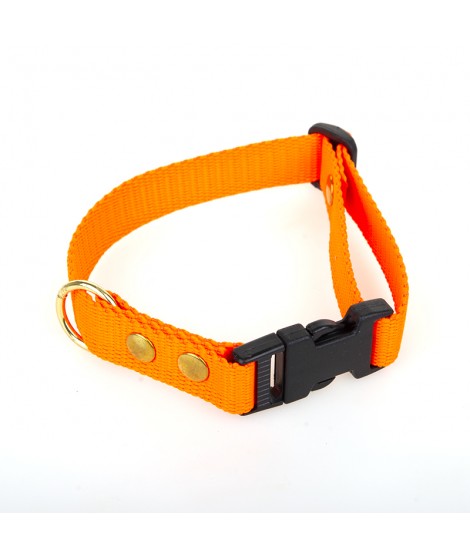 Krage med vävband - orange