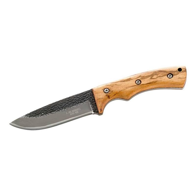 Herbertz Outdoor-kniv med läderslida