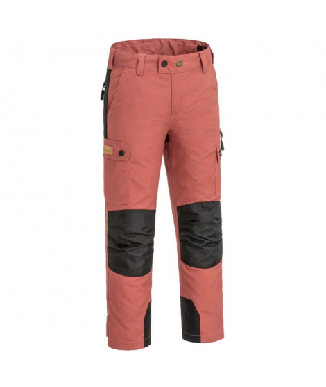 Pinewood Lappland byxor barn - Rostig rosa/svart
