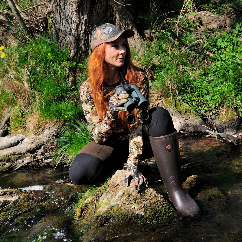 Gateway1 Pheasant Game Lady 17" 5mm med sidozip - Grön