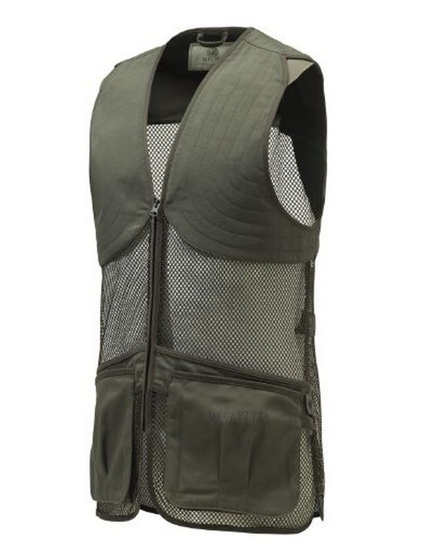 Beretta skytteväst - Full Mesh - Grön/Moss