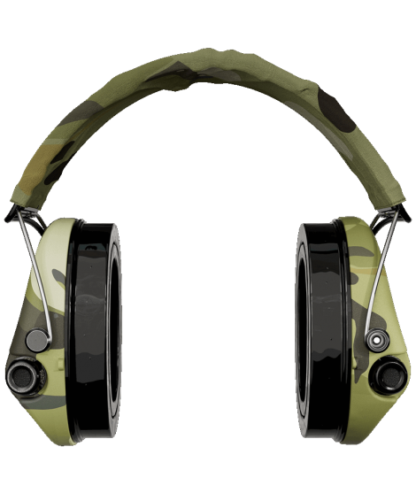 Sordin Pro X LED H2 - Camo - Gelringar