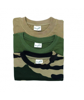 Percussion T-shirt 3-pack - Beige/Grön/Camo
