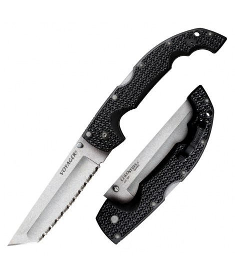 Cold Steel Voyager XL - Tandat blad - Fällkniv