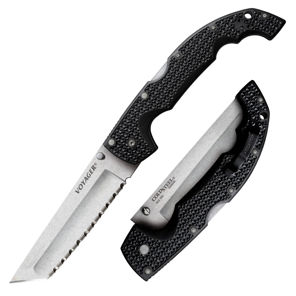 Cold Steel Voyager XL - Tandat blad - Fällkniv