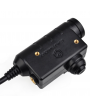 Earmor M52 PTT för Motorola 2 pin - Med lös fingerknapp
