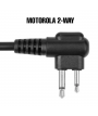 Earmor M52 PTT för Motorola 2 pin - Med lös fingerknapp