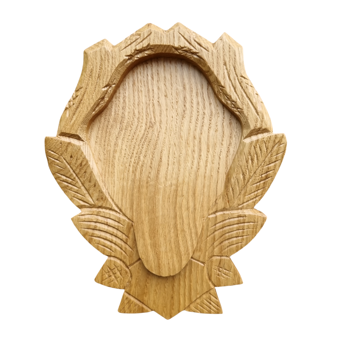 NordicHunt - Troféplatta Chamois 17x11cm - Modell 018 Ljus ek