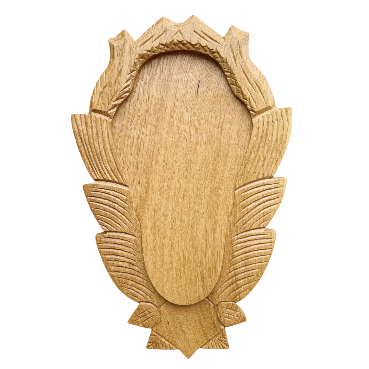 NordicHunt - Troféplatta Gemse 23x12cm - Modell 018 Ljus ek