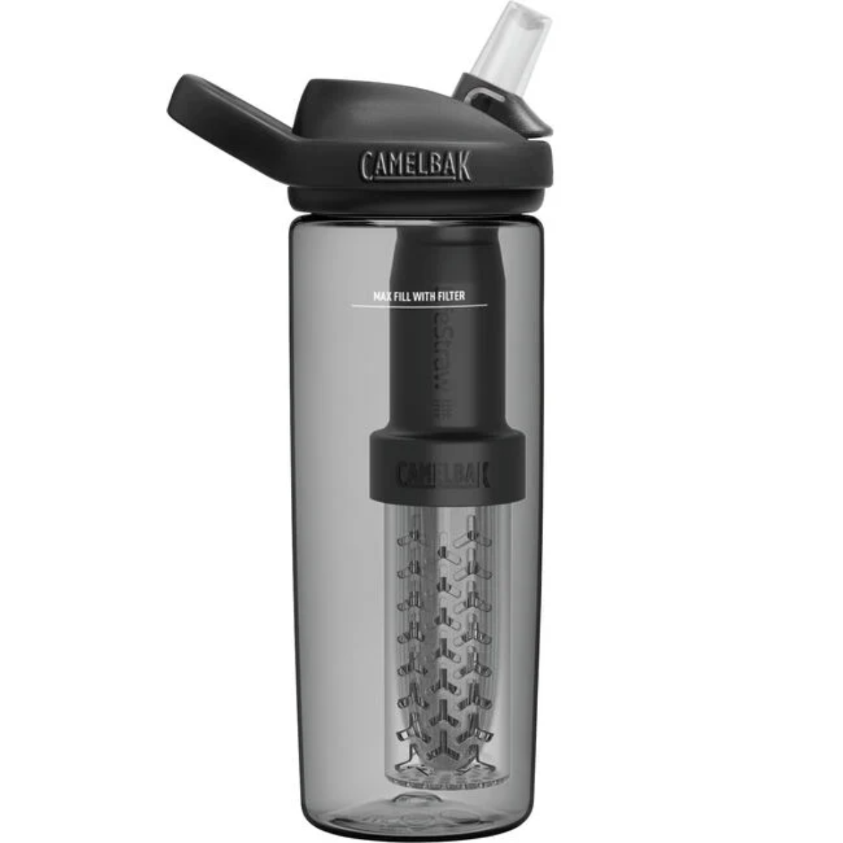 Camelbak - Eddy+ Lifestraw - Svart - 0,6L - Vattenflaska