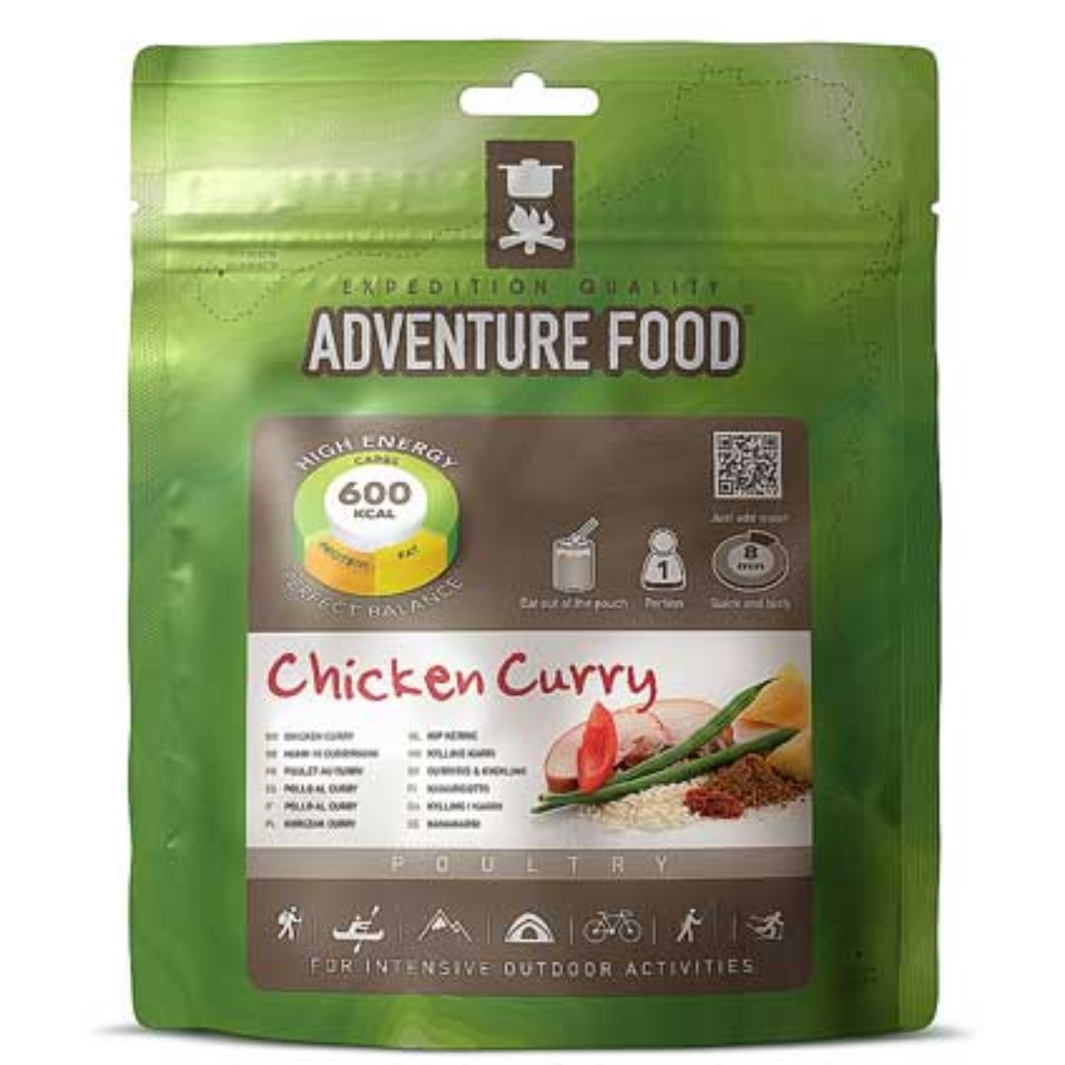 Äventyrsmat - Kycklingcurry - Frystorkad mat