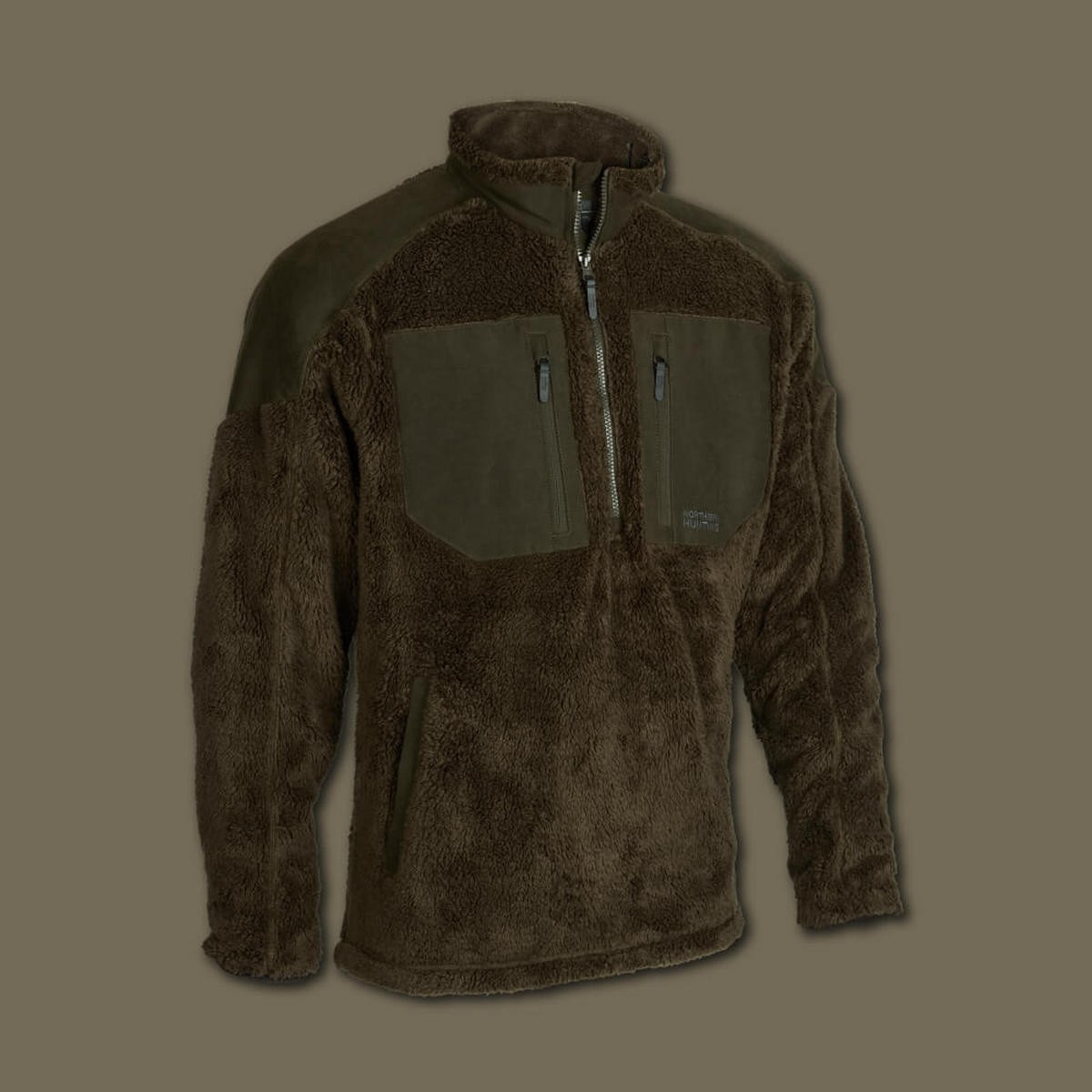 Northern Hunting - Hjort Mörkgrön - Anorak tröja