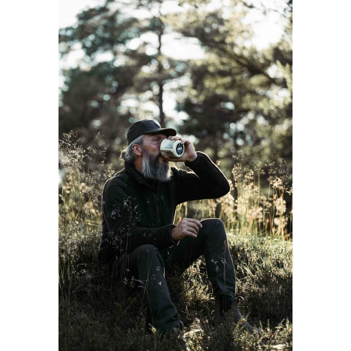 Northern Hunting - Hjort Mörkgrön - Anorak tröja