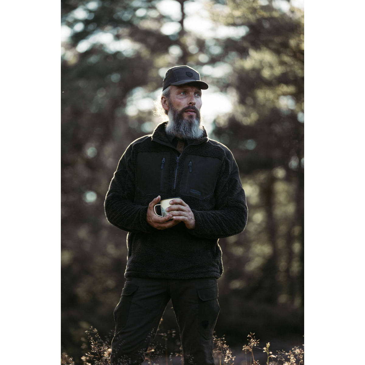Northern Hunting - Hjort Mörkgrön - Anorak tröja