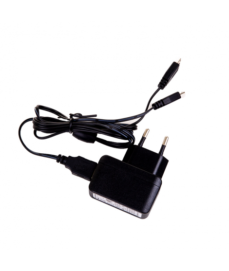 Laddare för Happyhot värmestrumpor och innersulor 230V - USB / USB Micro 5V 1,2A