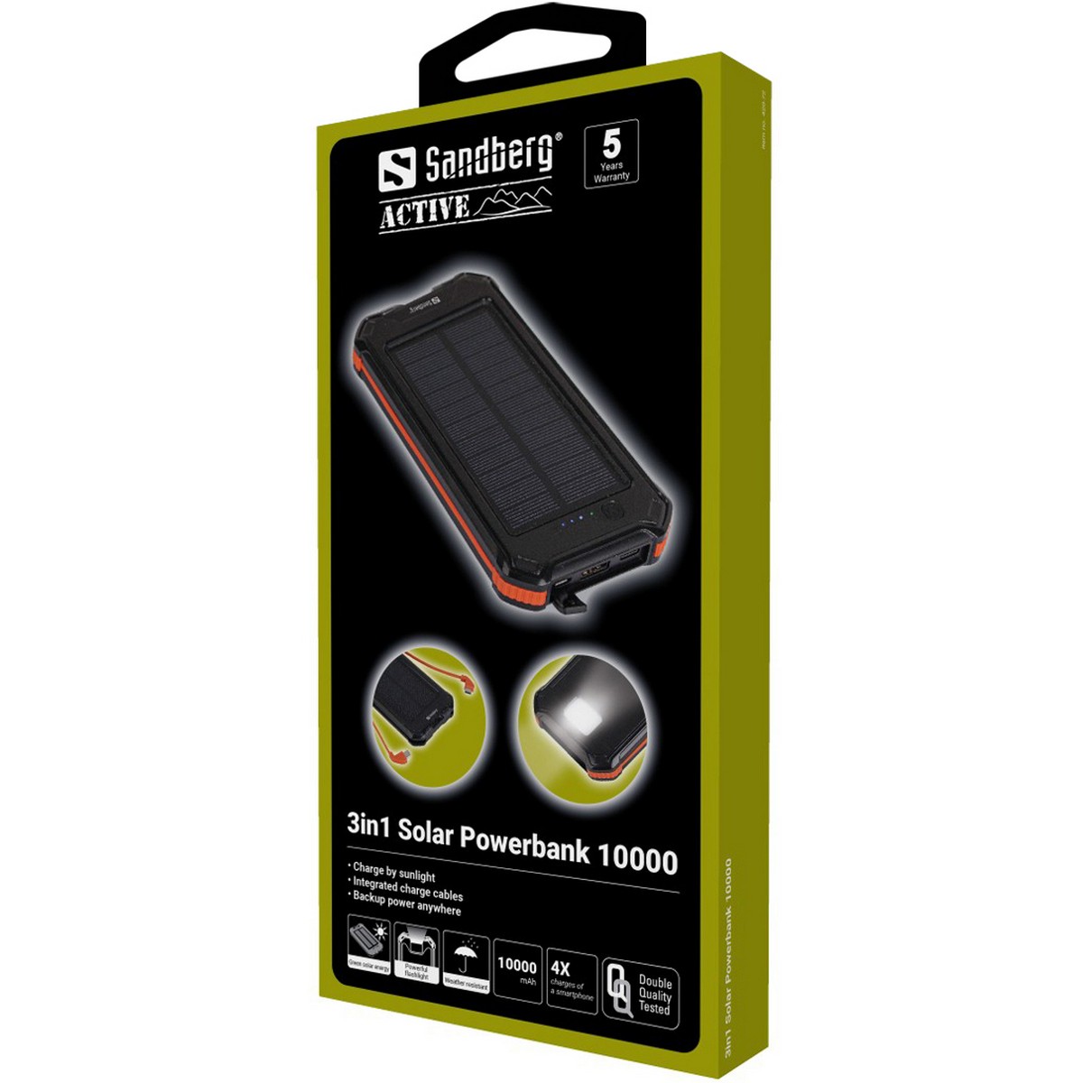 Sandberg 3in1 Solar Powerbank