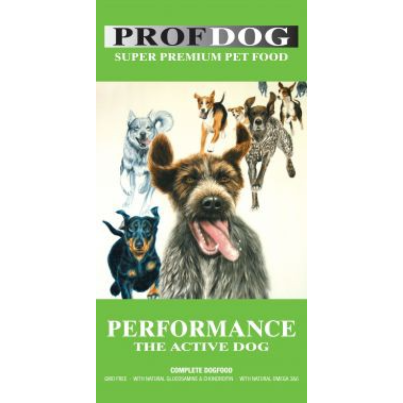 Profdog Hundfoder - Performance - 12kg