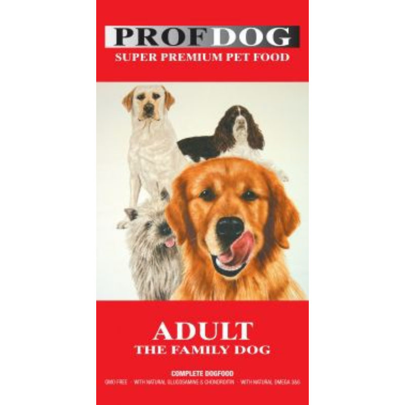 Profdog Hundfoder - Vuxen 12kg