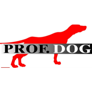 Profdog - Retrieverlina i svart läder 8mm