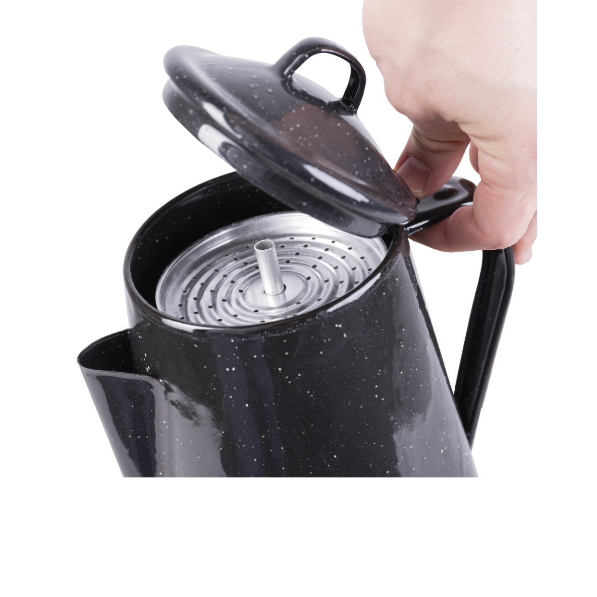 Mil-Tec - Kaffekanna - Emalj